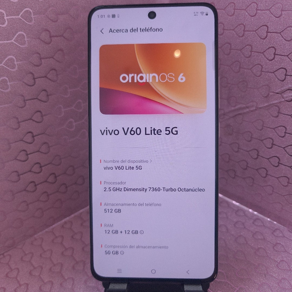 CELULAR VIVO V60 LITE 5G V2529 (2025) 512 GB 12 GB RAM (SEMINUEVO)