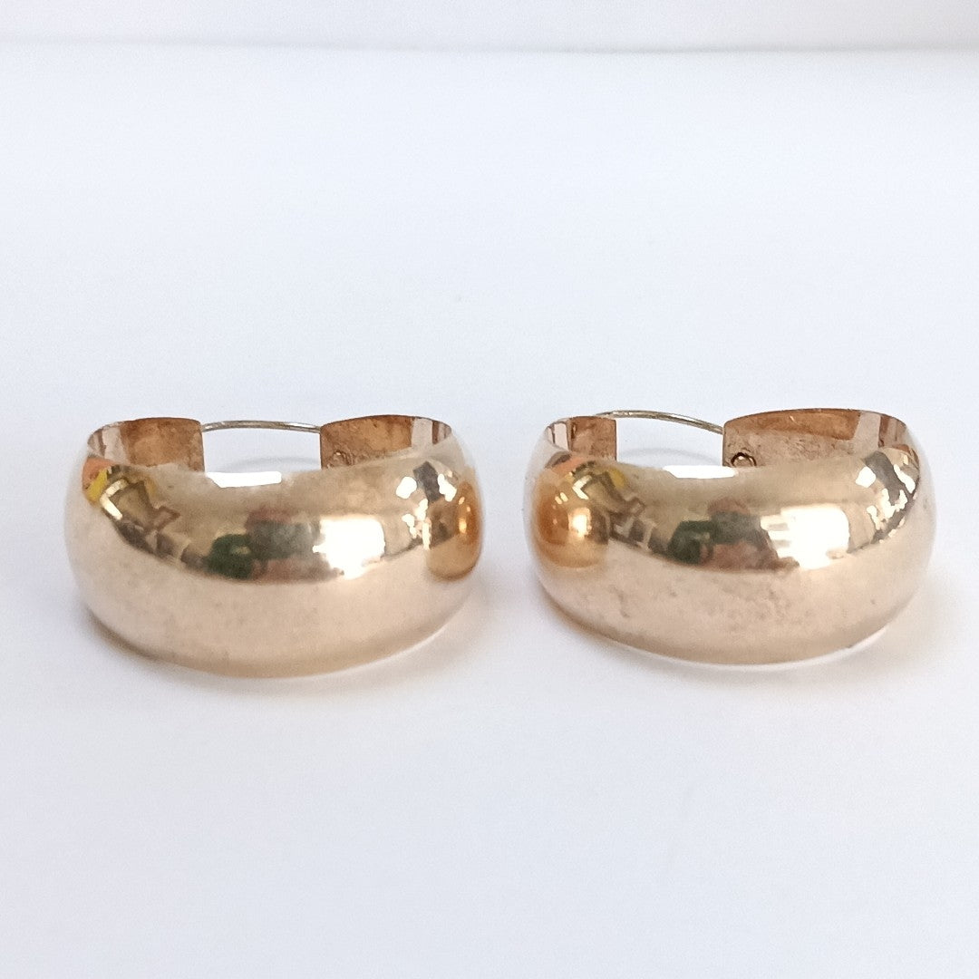 ARRACADAS PAR ORO 10 K 3.7 GRMS (SEMINUEVO)