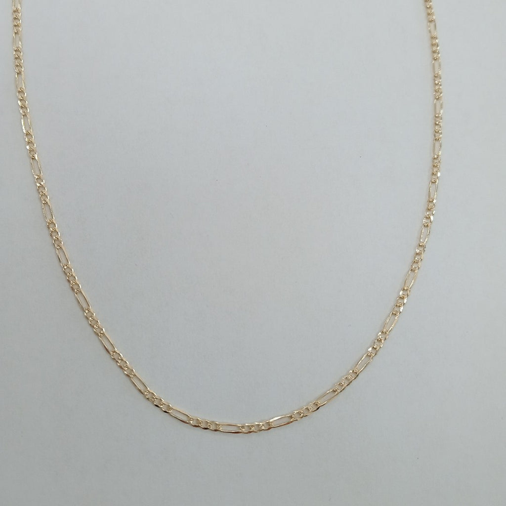 CADENAS 3X1 ORO 14K 55 CM 4 GR (NUEVO)