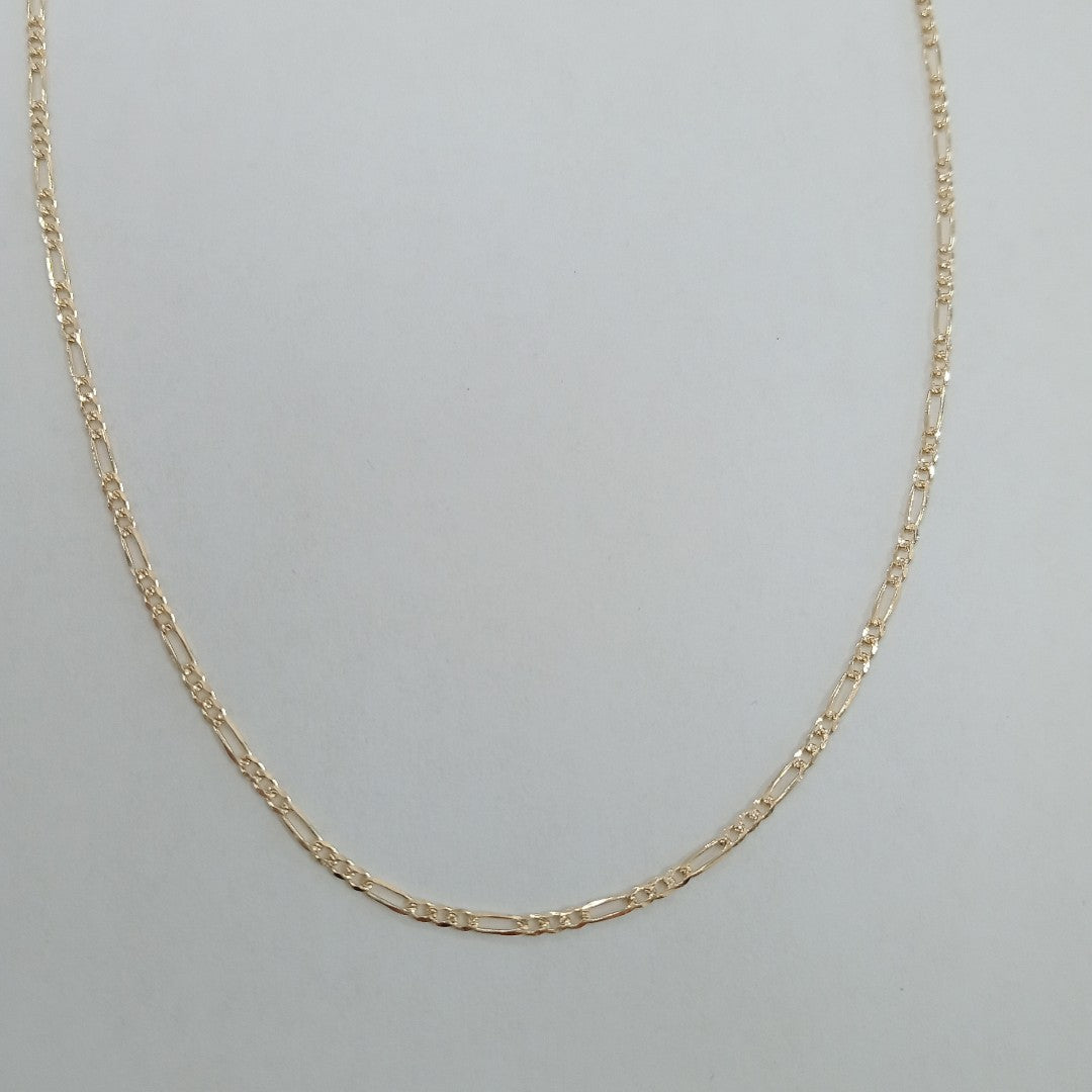 CADENAS 3X1 ORO 14K 55 CM 4 GR (NUEVO)