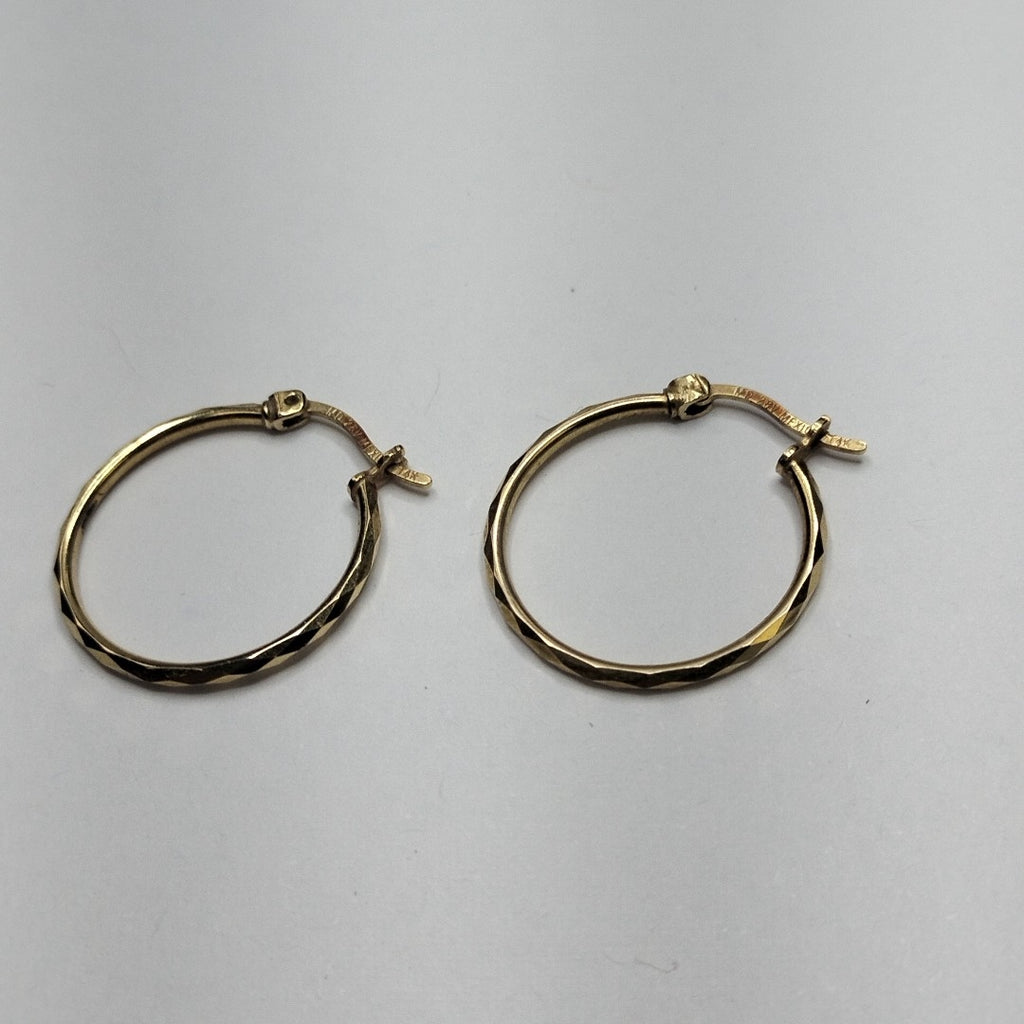 ARRACADAS PAR ORO 14 K 1.3 GRMS (SEMINUEVO)