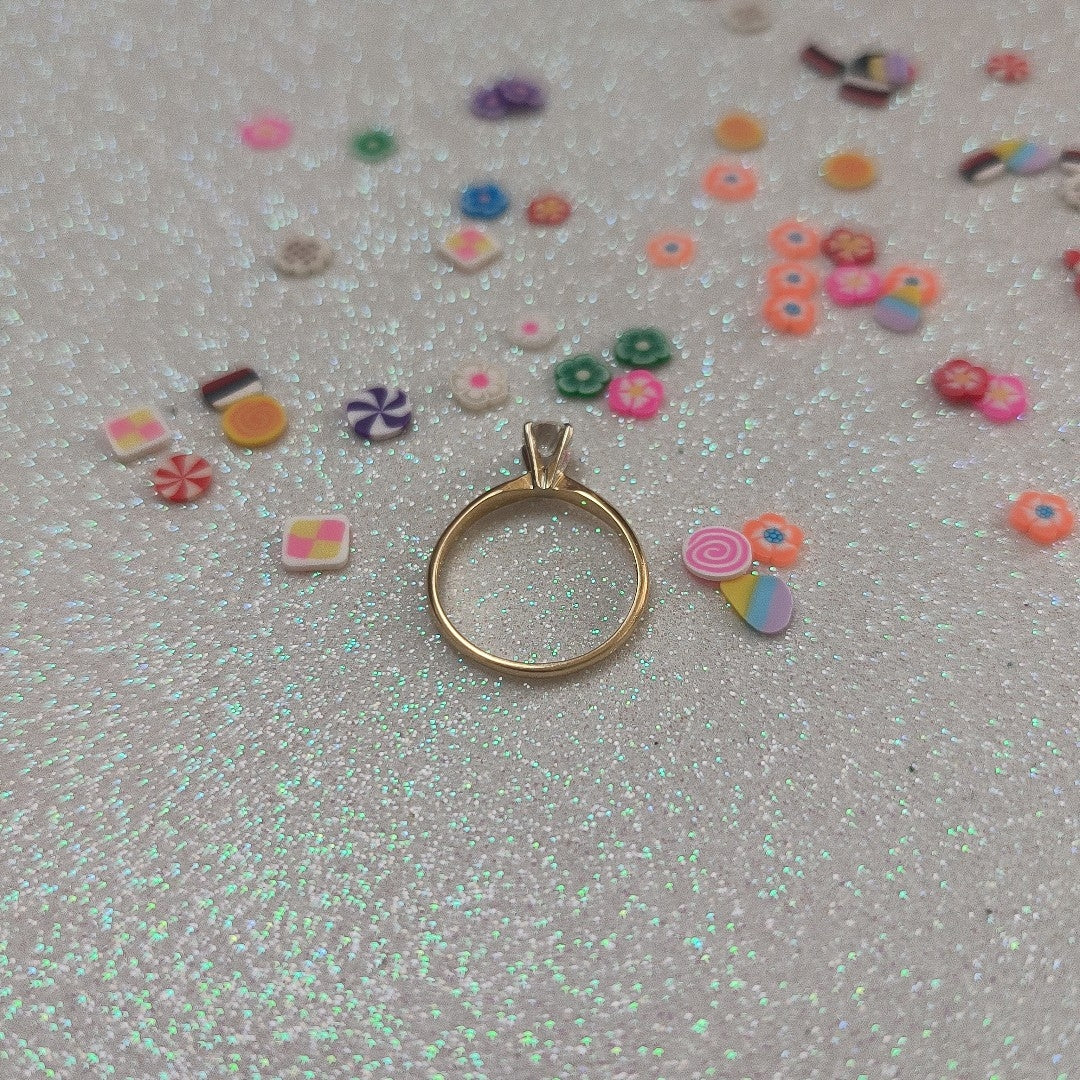 ANILLITO ORO 18 K 2 GRMS (SEMINUEVO)