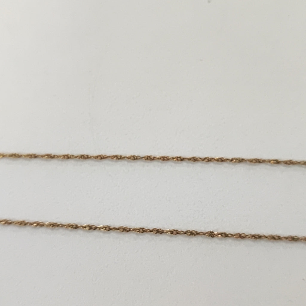 CADENA, DIJE ORO 14 K 2 GRMS (SEMINUEVO)