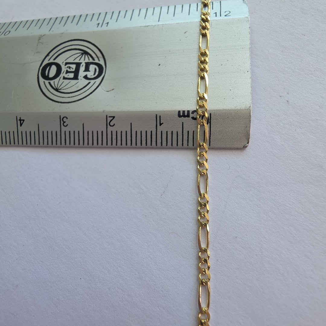 CADENAS 3X1 ORO 14K 60 CM 4.2 GR (NUEVO)