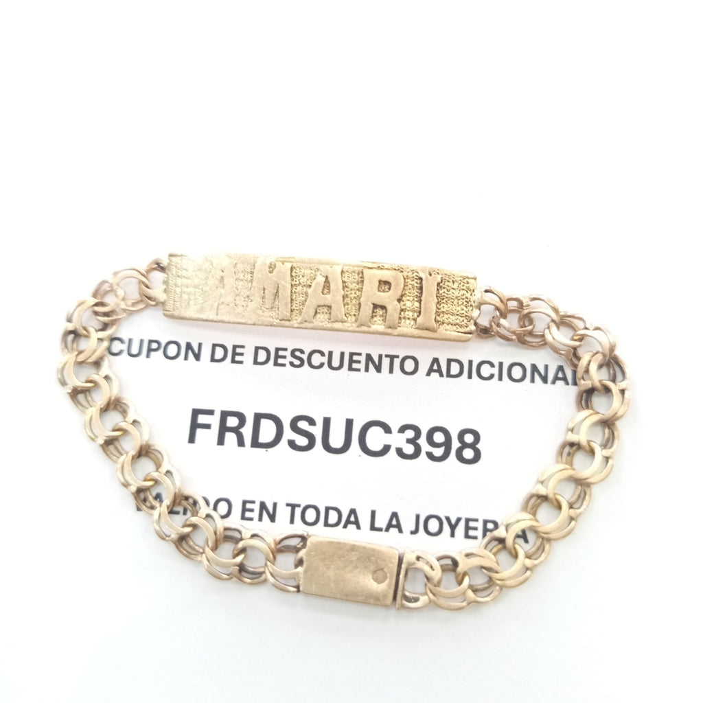 ESCLAVA ORO 10 K 9.1 GRMS (SEMINUEVO)