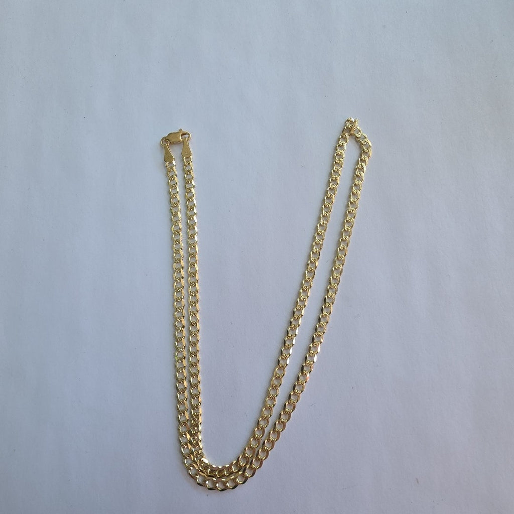 CADENAS BARBADA ORO 14K 55 CM 13.1 GR (NUEVO)