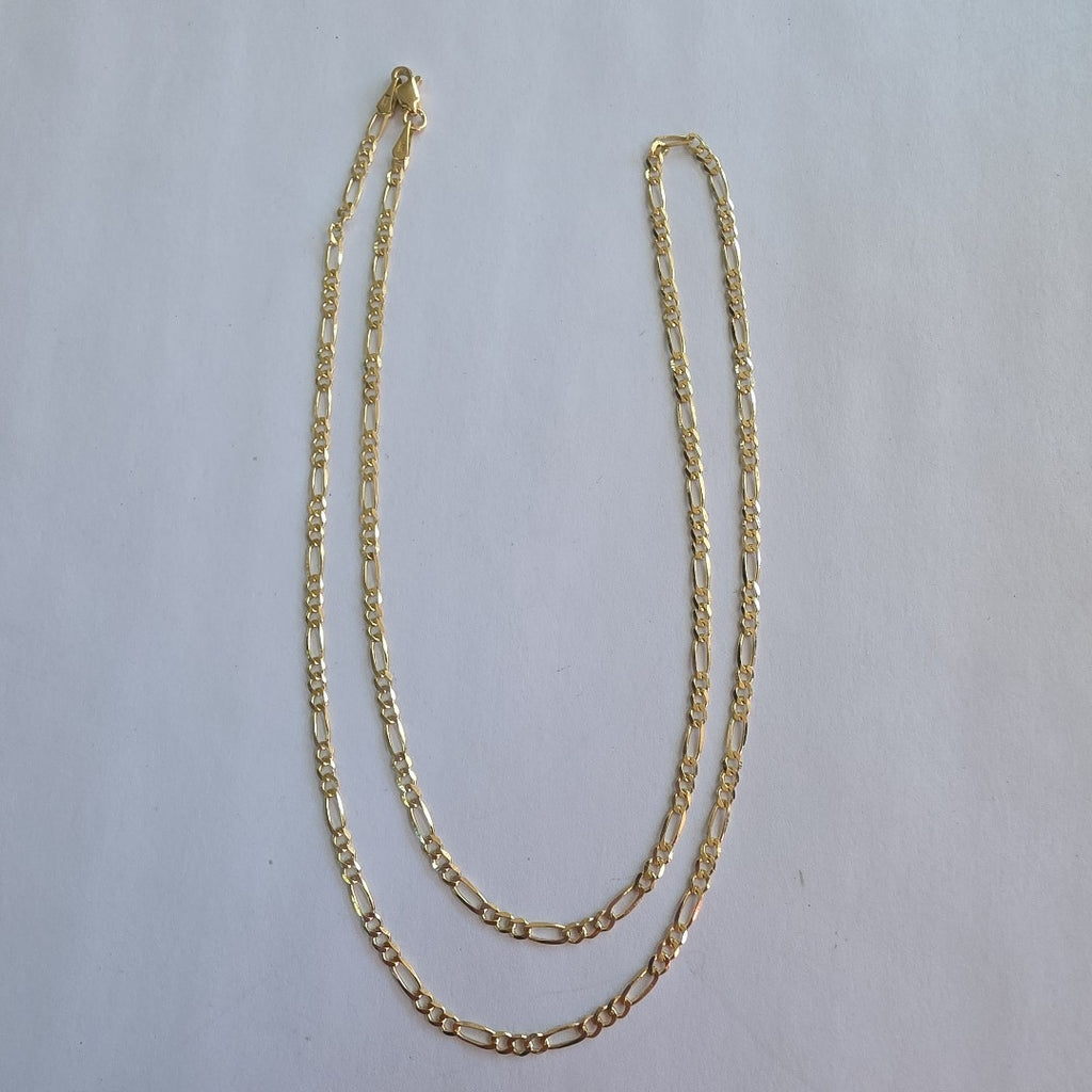 CADENAS 3X1 ORO 14K 55 CM 4.7 GR (NUEVO)