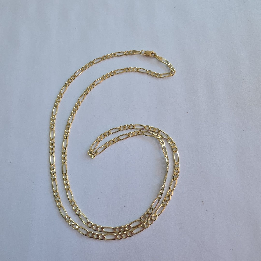 CADENAS 3X1 ORO 14K 60 CM 8.9 GR (NUEVO)