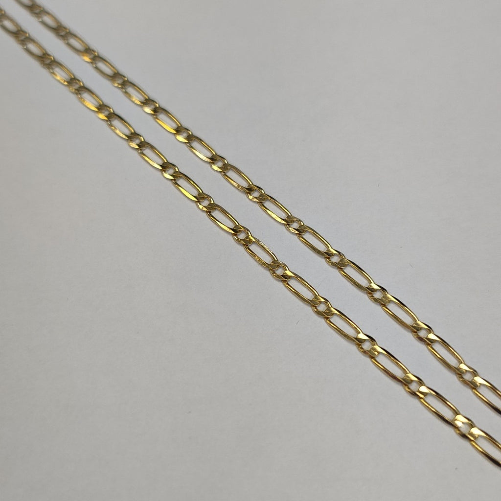 CADENAS 1X1 ORO 14K 55 CM 7.4 GR (NUEVO)