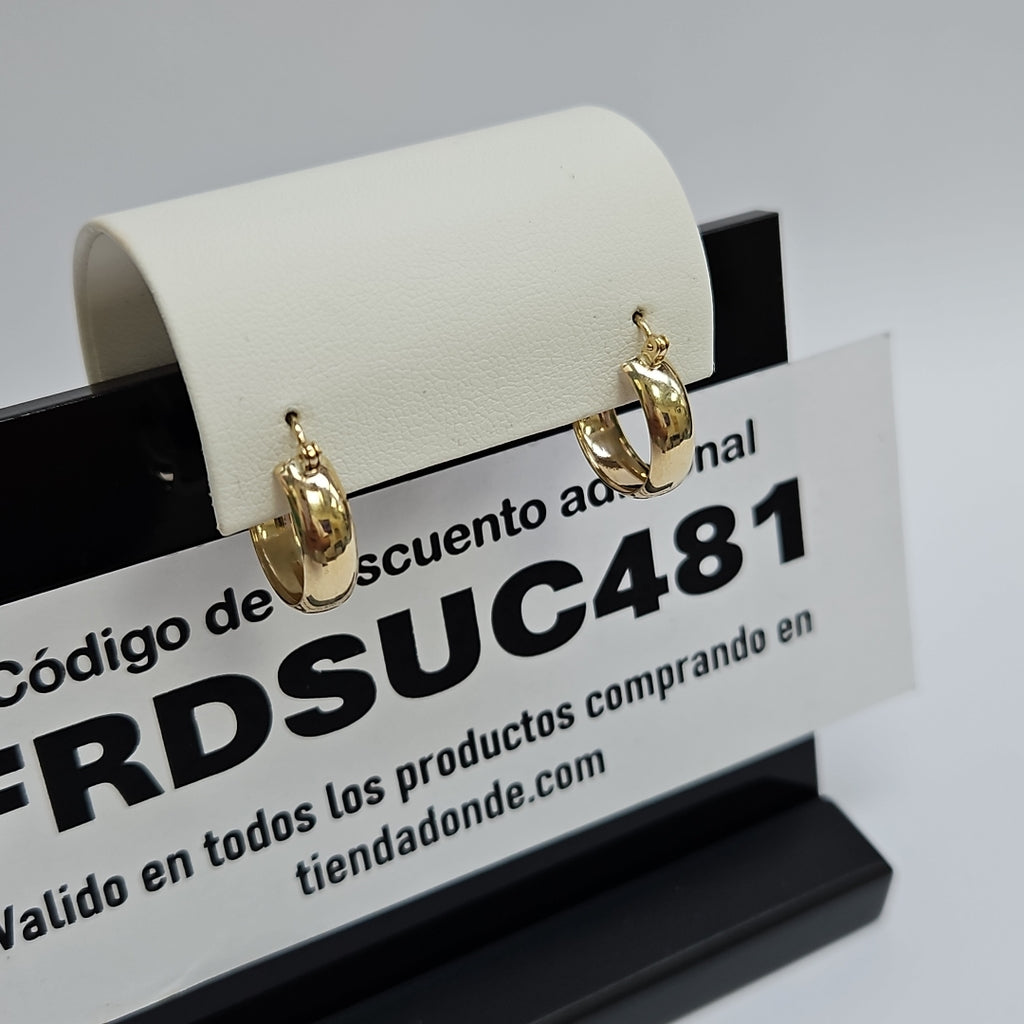 ARETES ARRACADAS ORO 10K 2.4 GR (NUEVO)