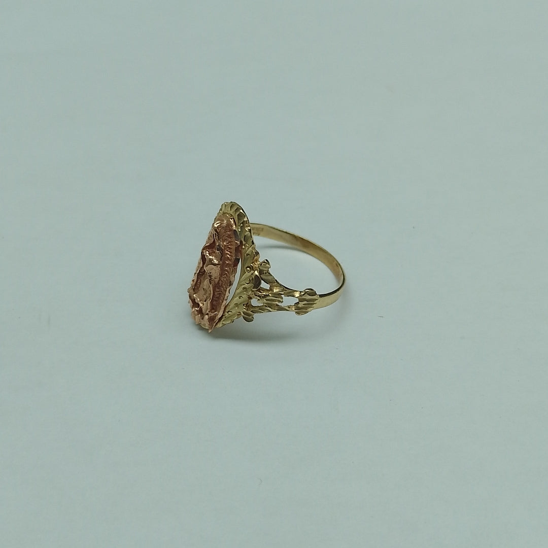 ANILLITO ORO, ORO COMBINADO 10 K 3.1 GRMS (SEMINUEVO)
