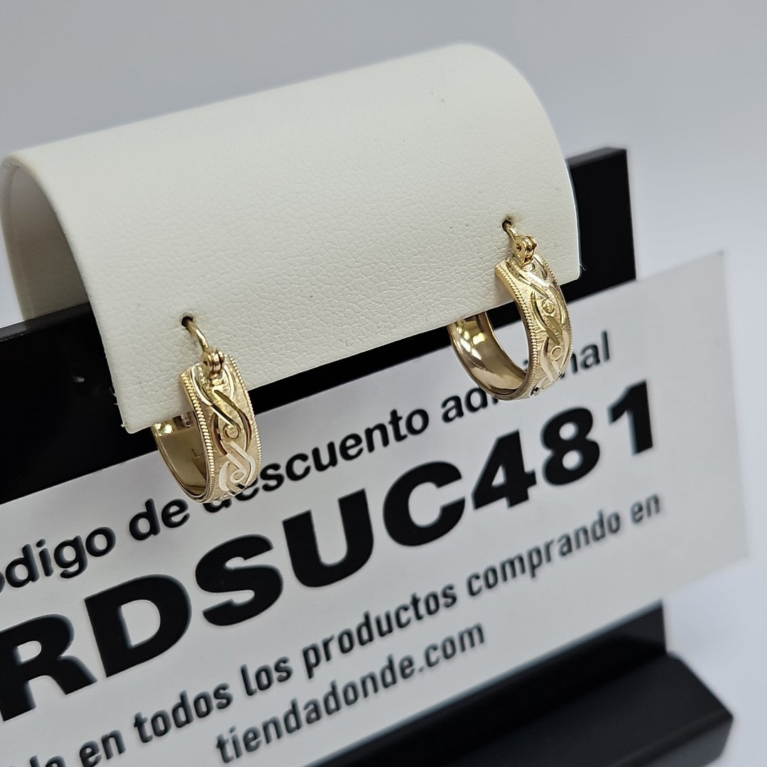 ARETES ARRACADAS ORO 10K 2.7 GR (NUEVO)