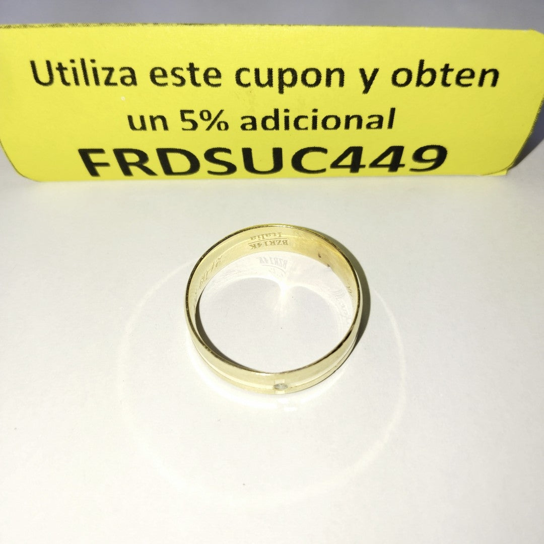 ARGOLLA ORO 14 K 5.1 GRMS (SEMINUEVO)