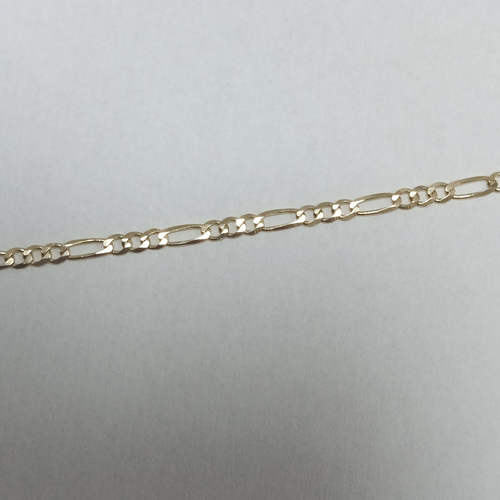 PULSERAS 3X1 ORO 14K 21 CM 2.1 GR (NUEVO)