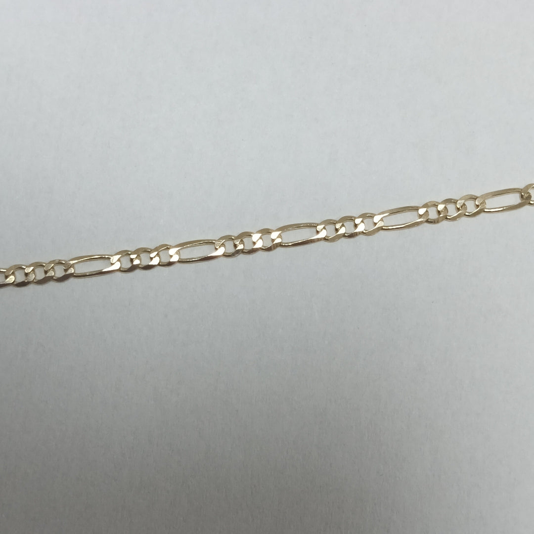 PULSERAS 3X1 ORO 14K 21 CM 2.1 GR (NUEVO)