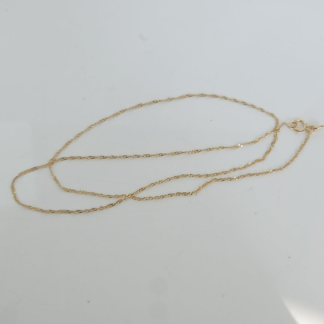 CADENA ORO 10 K 1,00 GRMS (SEMINUEVO)