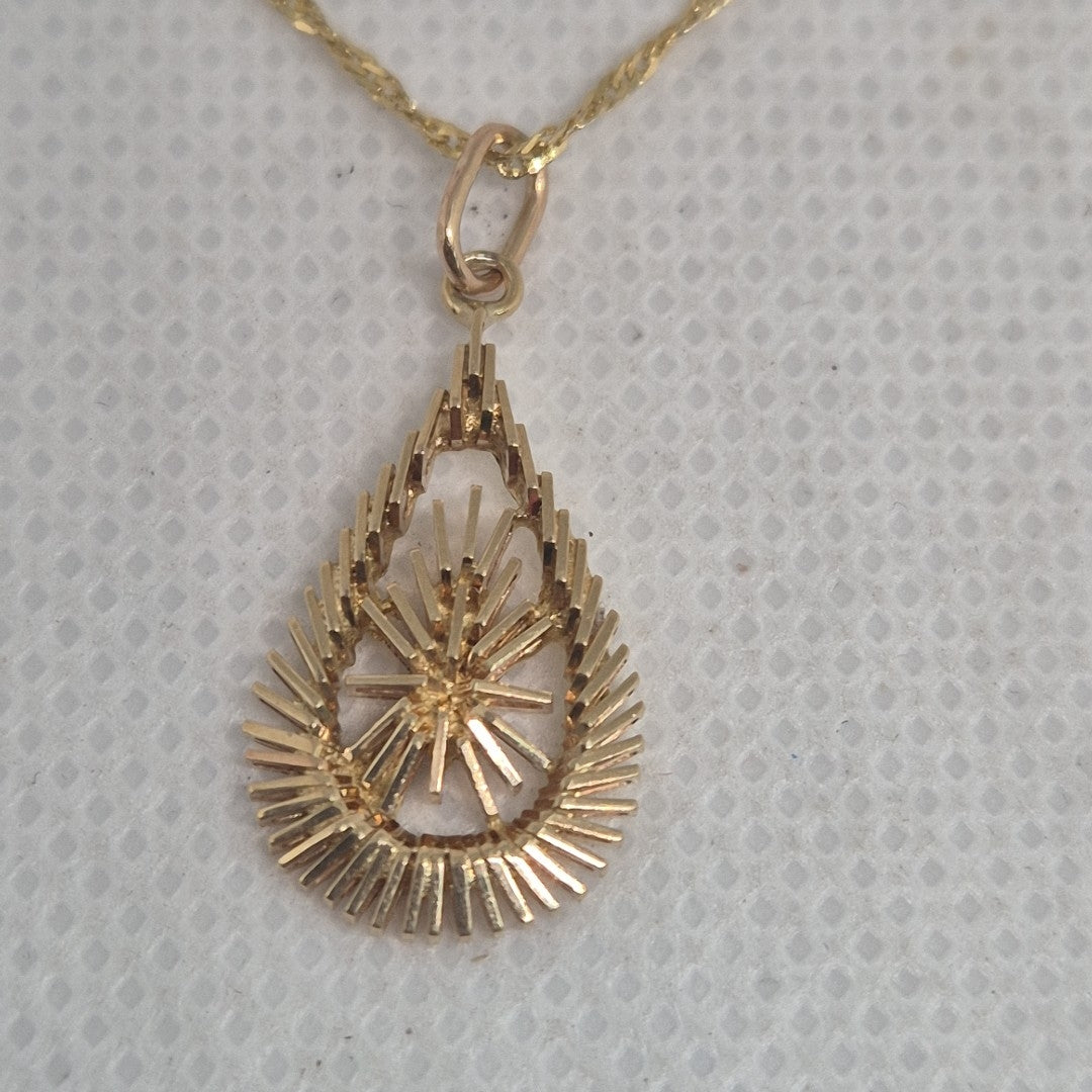 CADENA,DIJE ORO 14 K 2,80 GRMS (SEMINUEVO)
