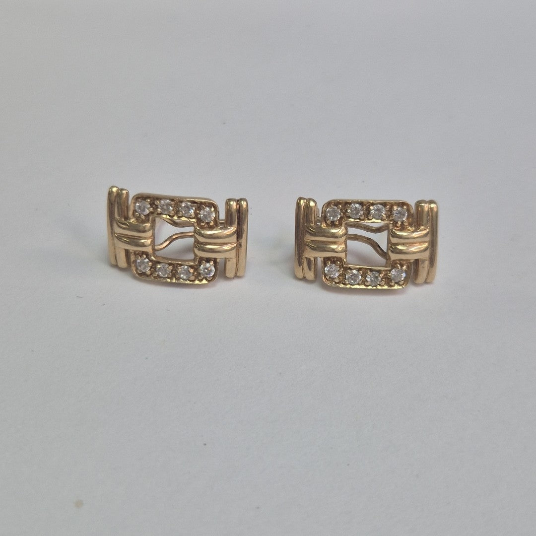 ARETES PAR ORO 10 K 5.1 GRMS (SEMINUEVO)