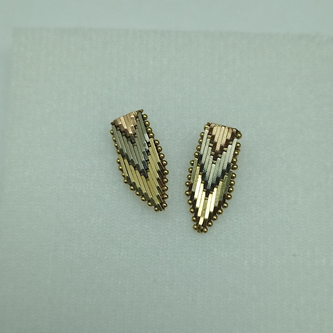 ARETES PAR ORO 14 K 3.4 GRMS (SEMINUEVO)