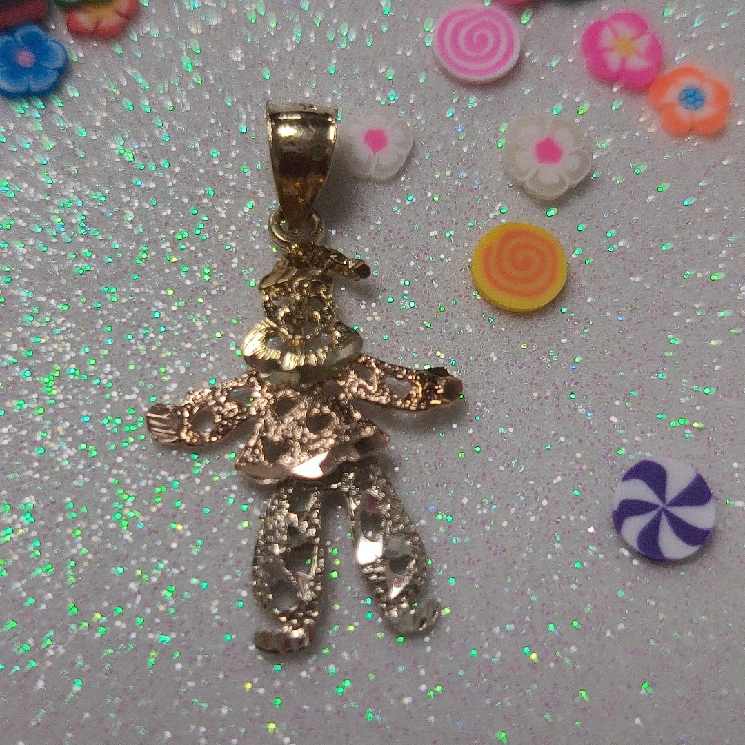 DIJE ORO COMBINADO 14 K 2.1 GRMS (SEMINUEVO)