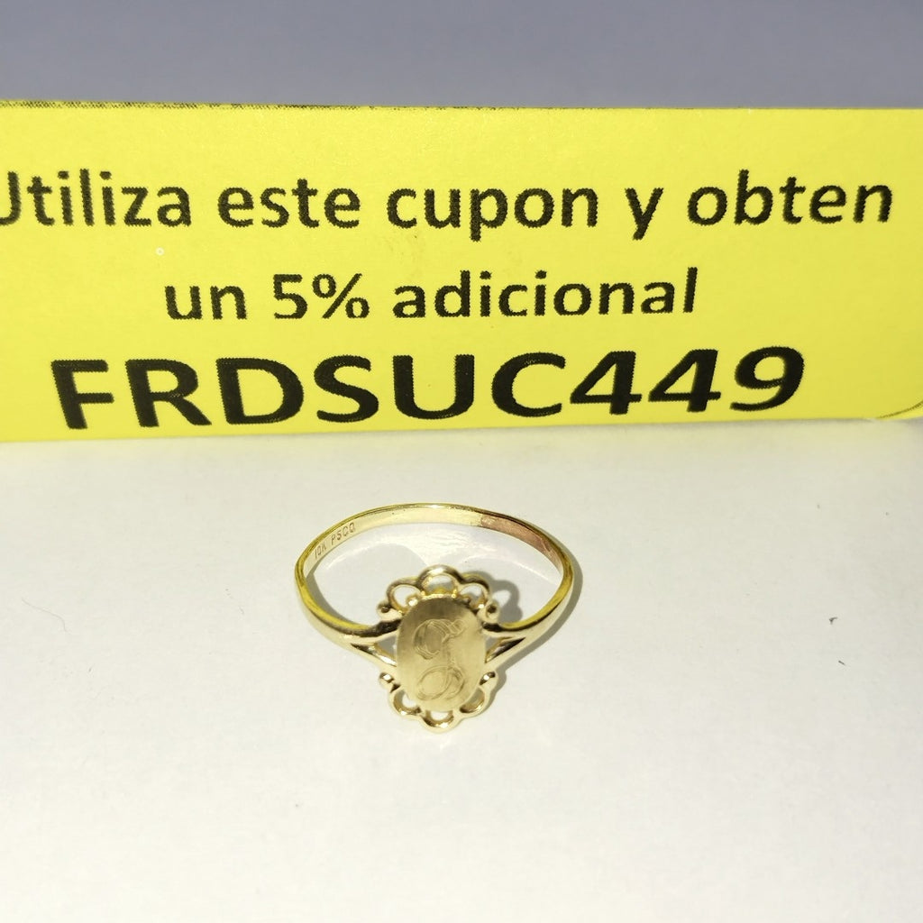 ANILLITO ORO 10 K 1 GRMS (SEMINUEVO)
