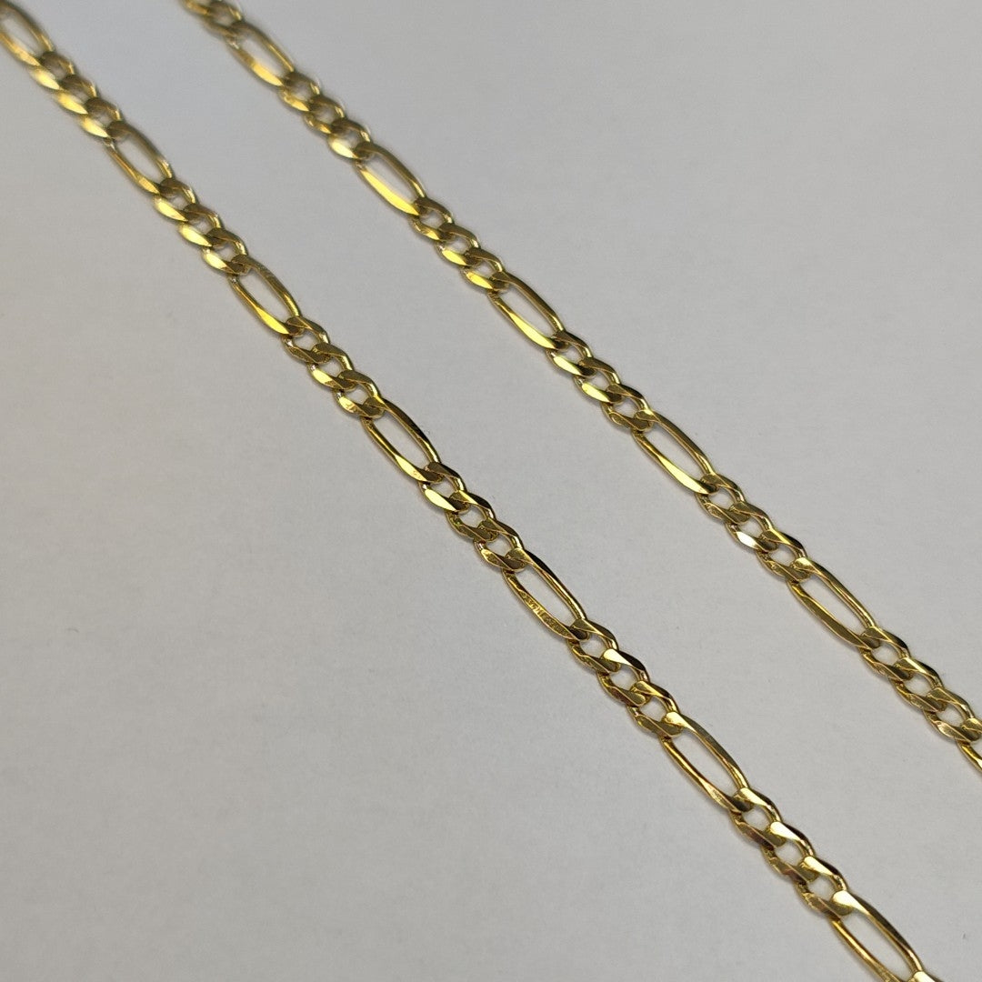 CADENAS 3X1 ORO 14K 60 CM 8 GR (NUEVO)