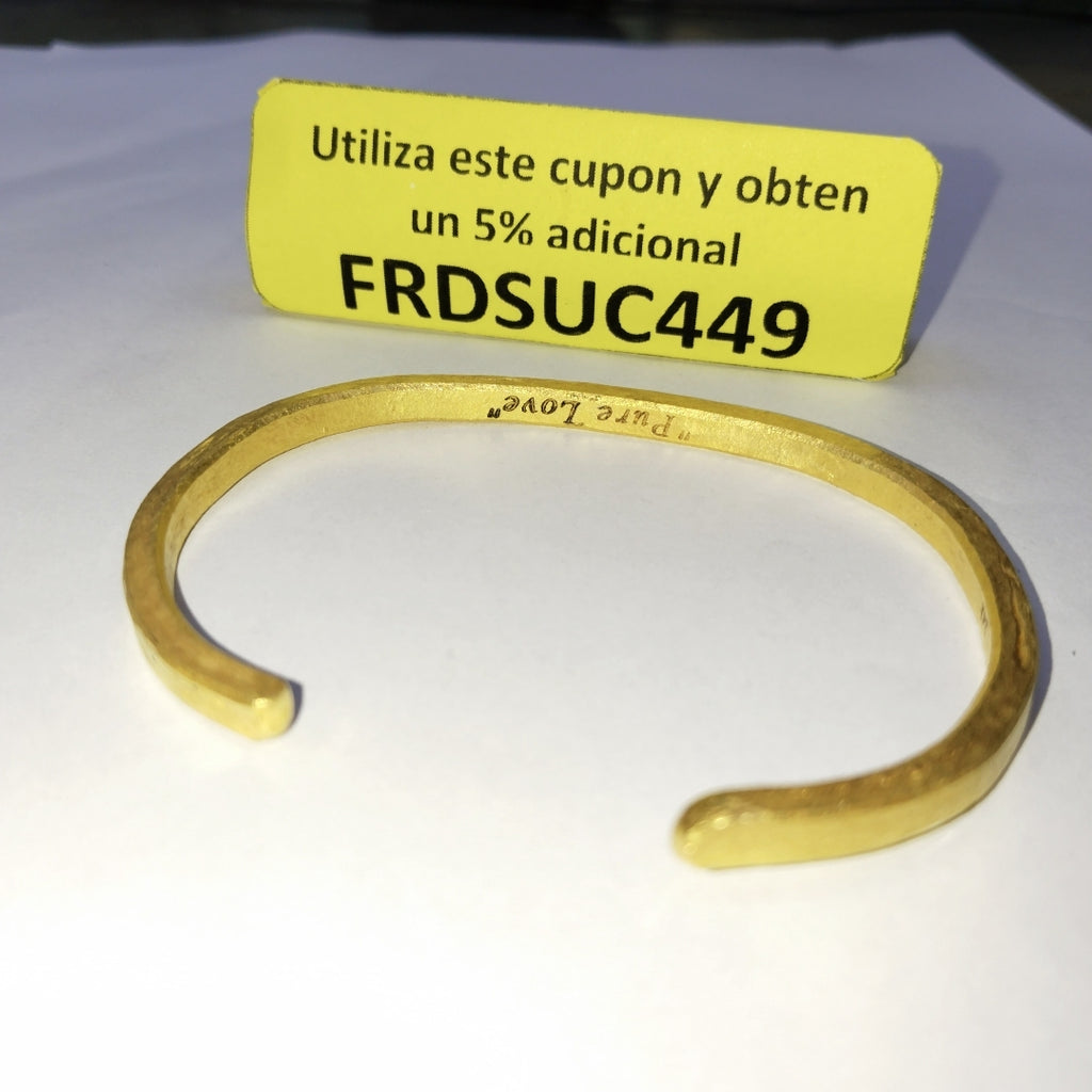 BRAZALETE ORO 24K 47.6 GRMS (SEMINUEVO)
