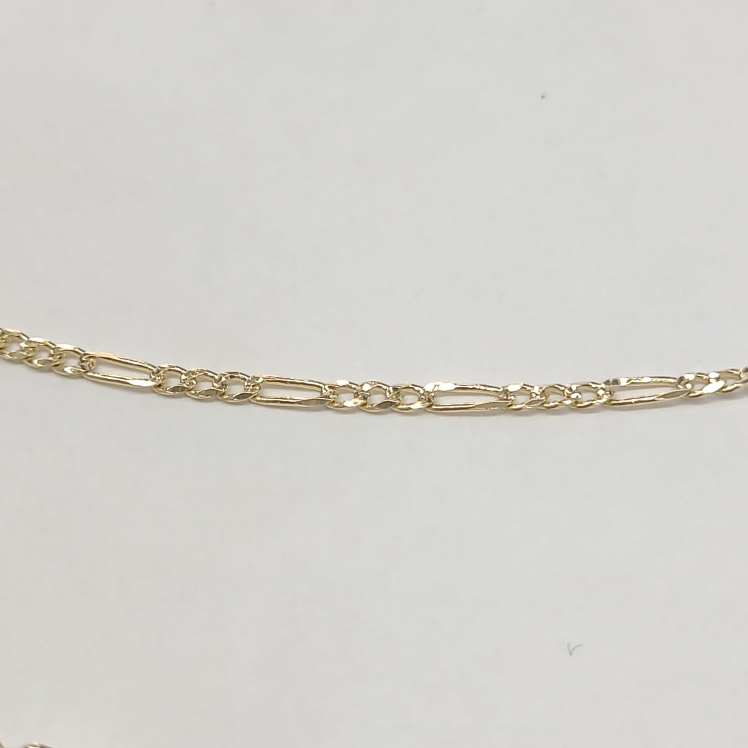 CADENAS 3X1 ORO 14K 55 CM 3.9 GR (NUEVO)