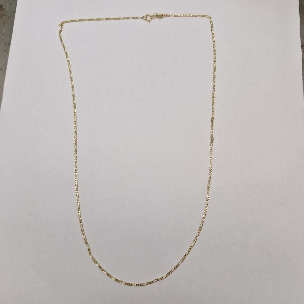 CADENAS TEJIDO 3X1 ORO 14K 55 CM 2.7 GR (NUEVO)