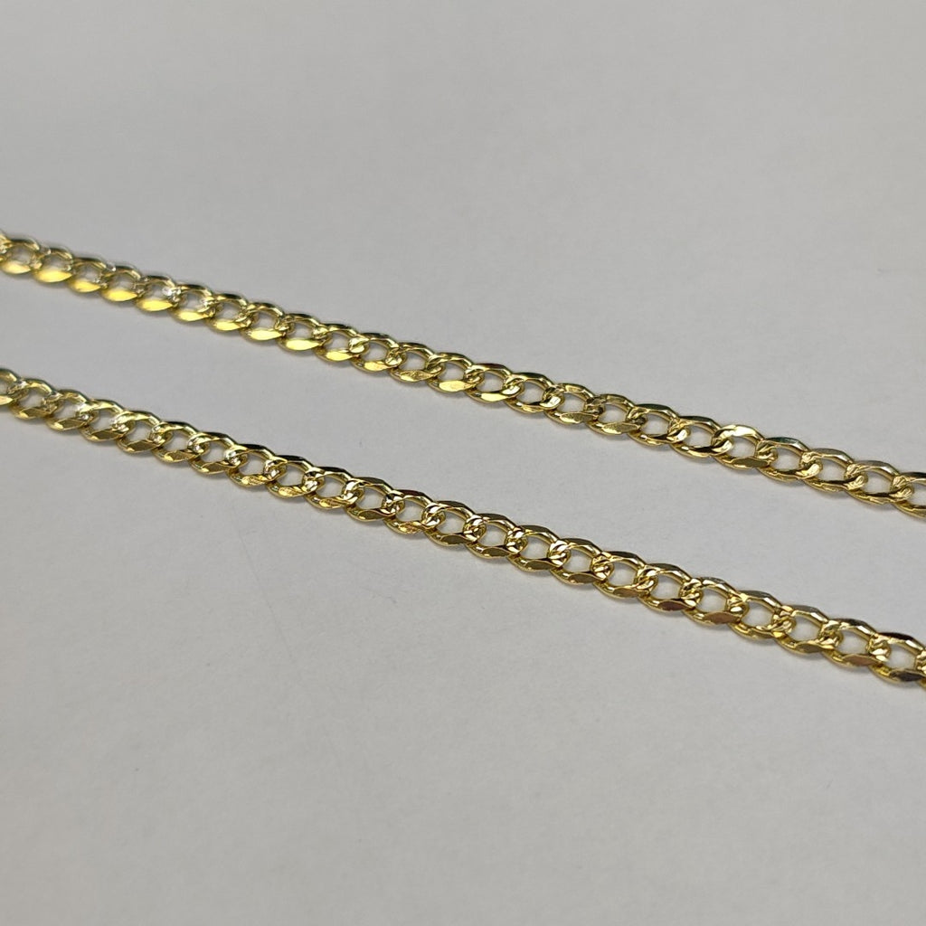 CADENAS BARBADA ORO 14K 55 CM 13.1 GR (NUEVO)