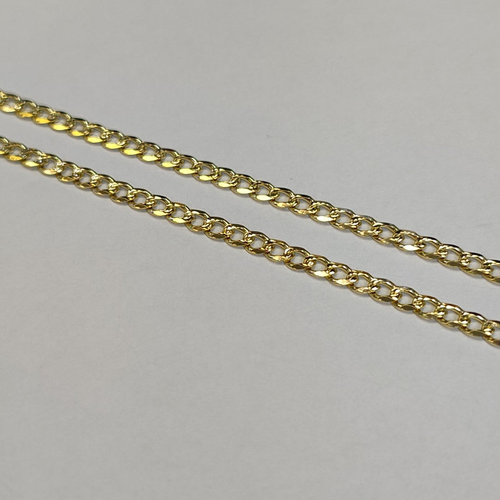 CADENAS BARBADA ORO 14K 55 CM 13.2 GR (NUEVO)