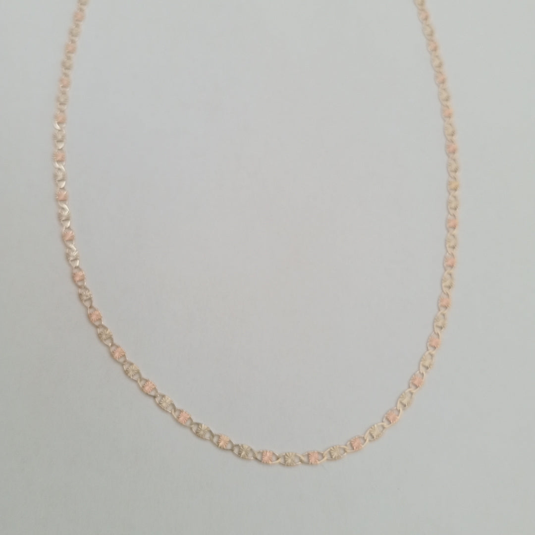 CADENAS TEJIDO GUCHI ORO 10K 60 CM 3.4 GR (NUEVO)