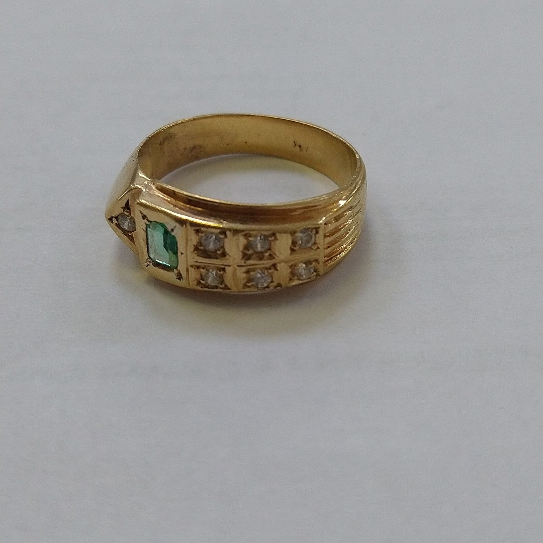 ANILLO ORO 18 K 7.1 GRMS (SEMINUEVO)