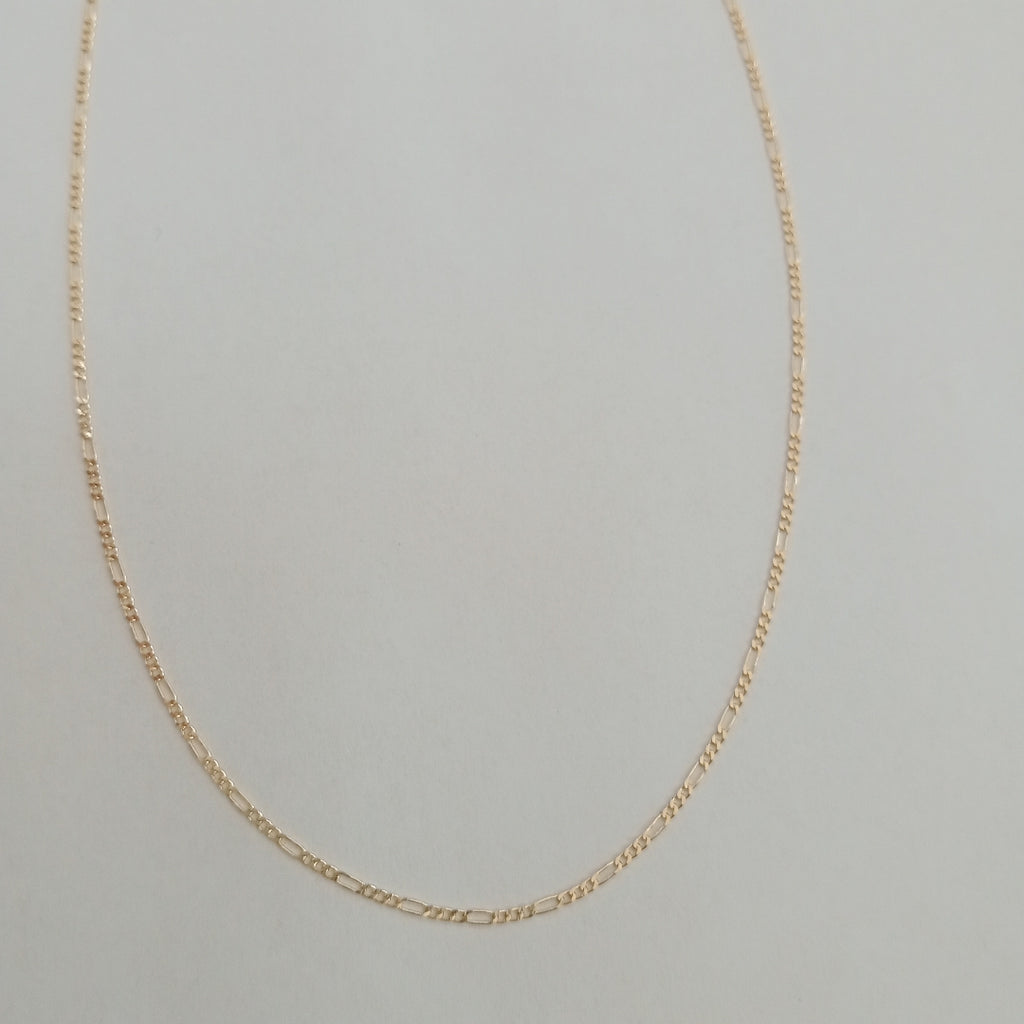 CADENAS TEJIDO 3X1 ORO 14K 55 CM 2.3 GR (NUEVO)