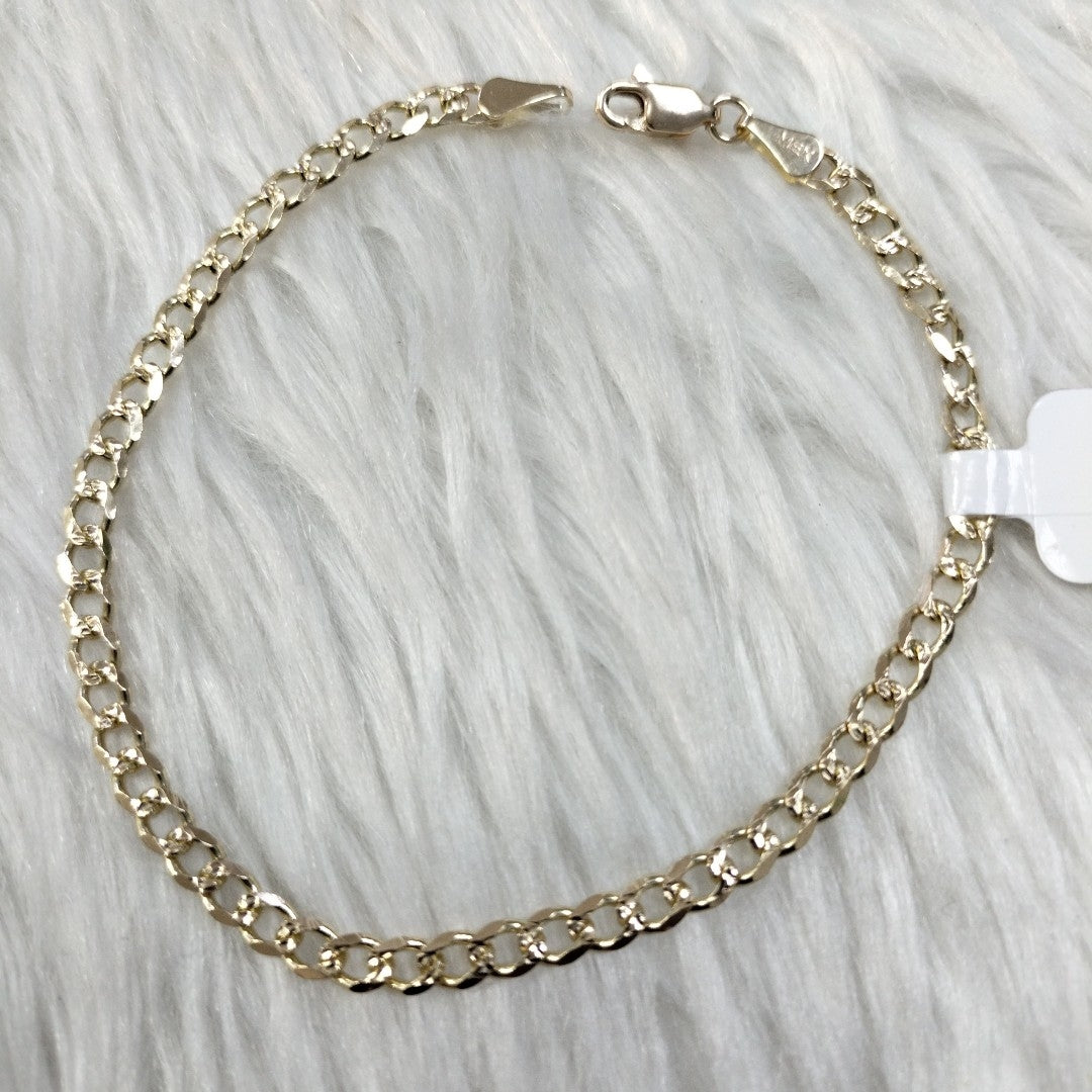PULSERAS BARBADA ORO 14K 21 CM 5.3 GR (NUEVO)