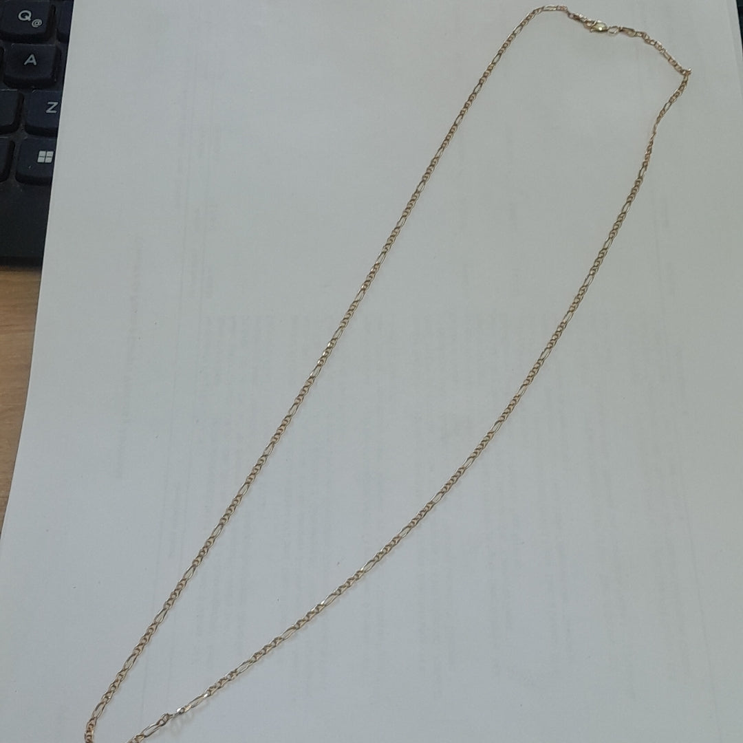 CADENA ORO 14 K 4.5 GRMS (SEMINUEVO)