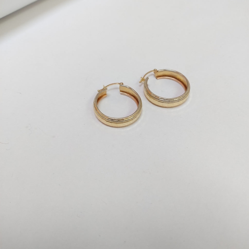 ARRACADAS PAR ORO 14 K 3,90 GRMS (SEMINUEVO)