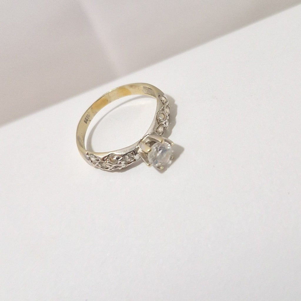 ANILLITO ORO, RODIADO 14 K 2.5 GRMS (SEMINUEVO)