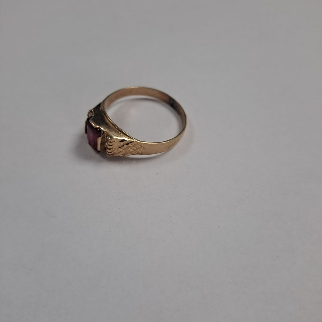 ANILLO ORO 10 K 2,53 GRMS (SEMINUEVO)