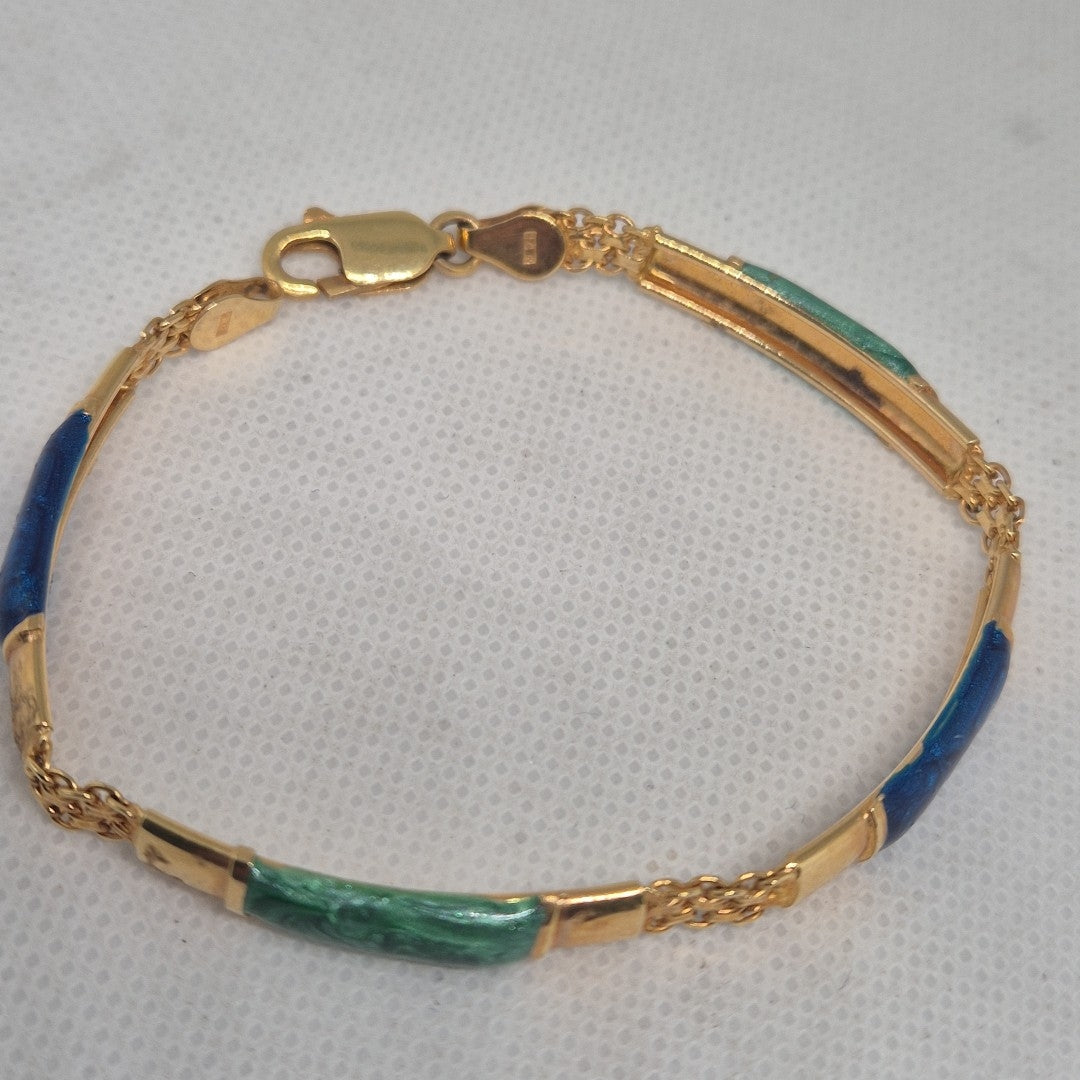 PULSERA ORO 14 K 8,10 GRMS (SEMINUEVO)