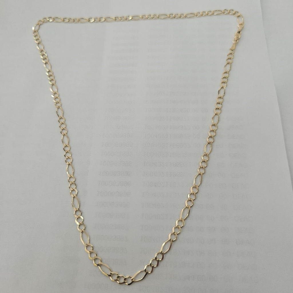 CADENAS TEJIDO 3X1 ORO 10K 50 CM 6.3 GR (NUEVO)
