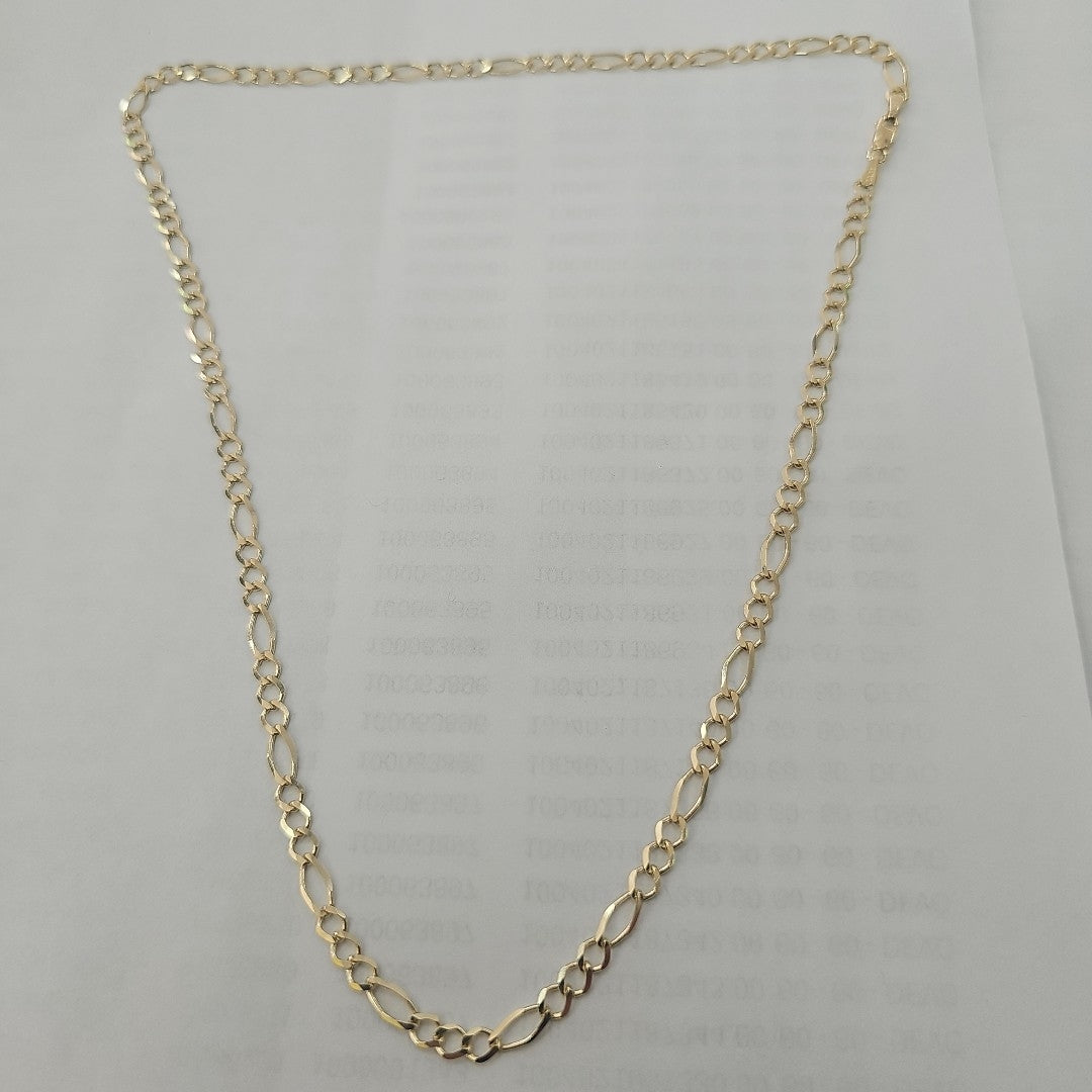 CADENAS TEJIDO 3X1 ORO 10K 50 CM 6.3 GR (NUEVO)
