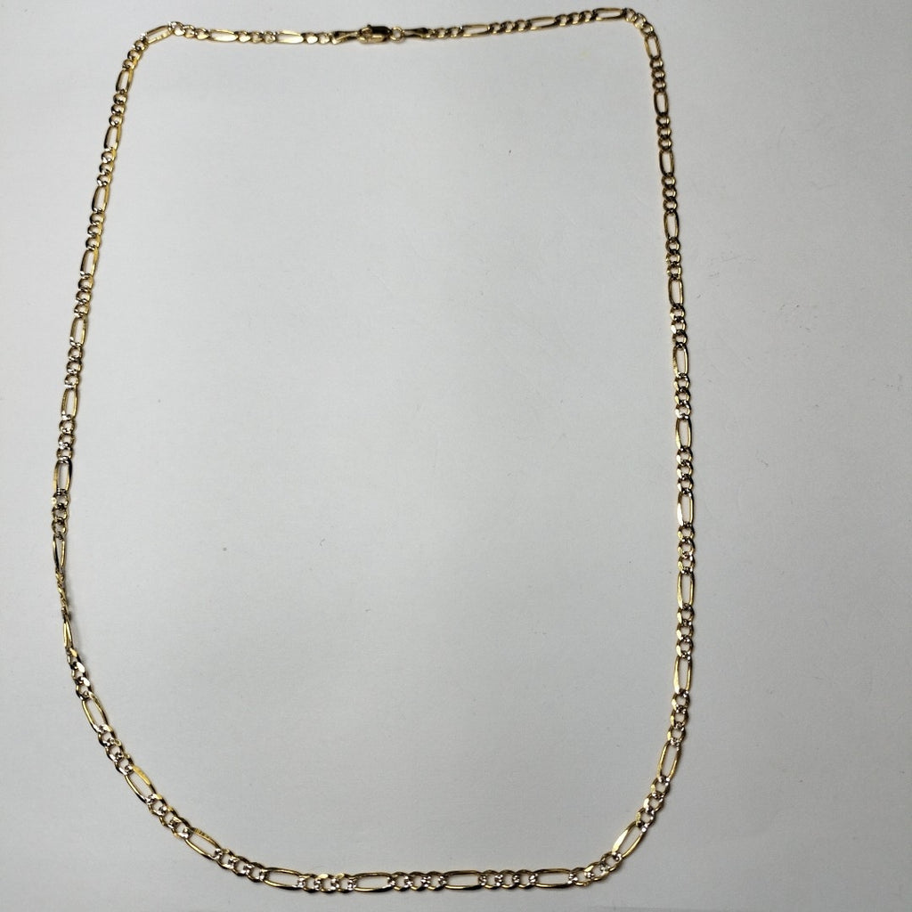 CADENAS 3X1 DIAMANTADA ORO 14K 55 CM 8.4 GR (NUEVO)