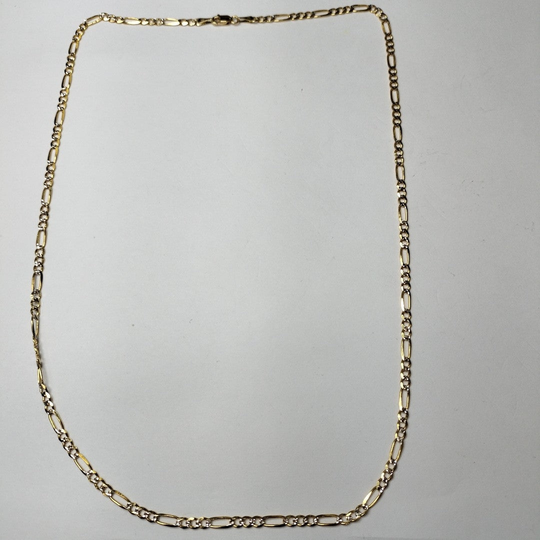CADENAS 3X1 DIAMANTADA ORO 14K 55 CM 8.4 GR (NUEVO)