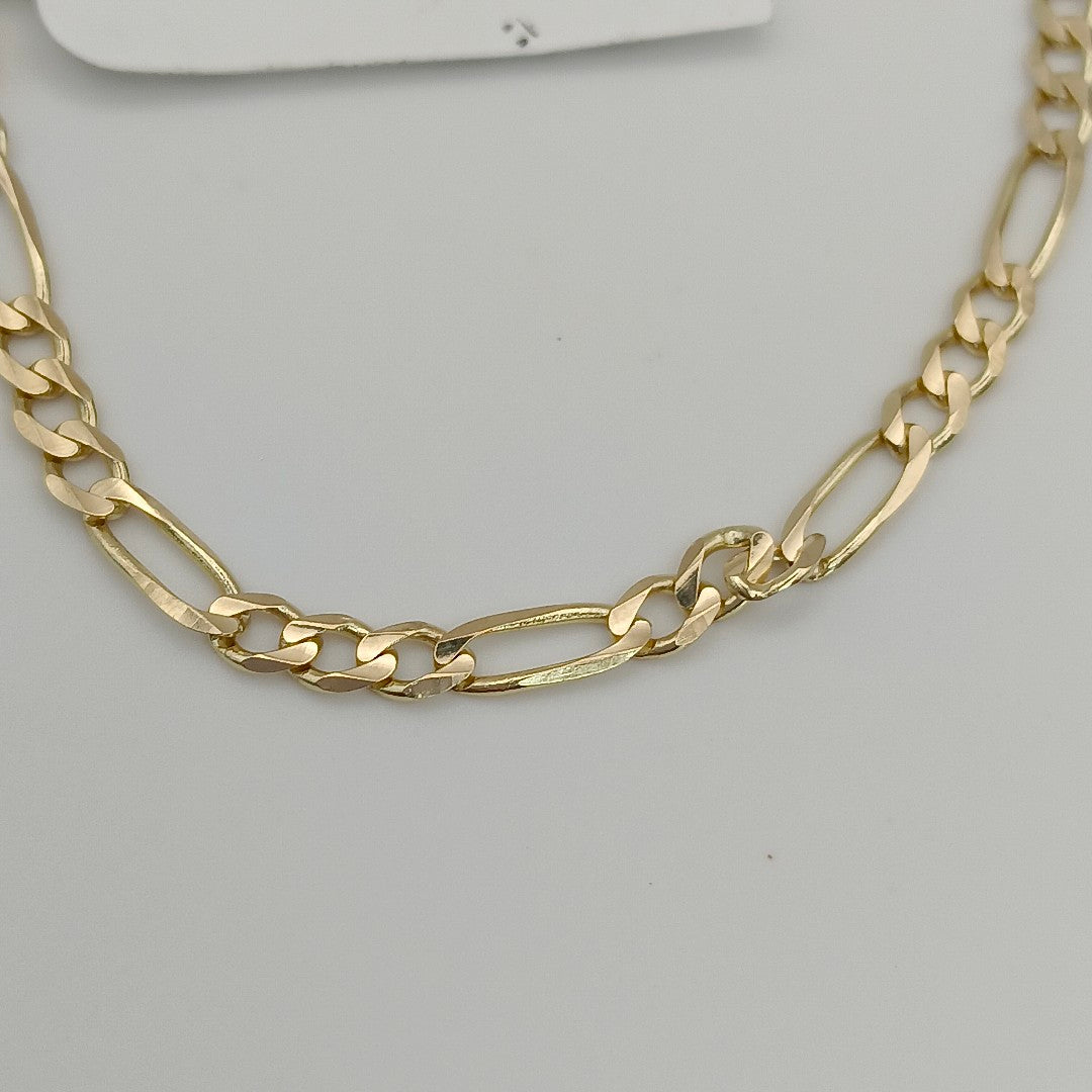 PULSERAS 3X1 ORO 14K 21 CM 3.3 GR (NUEVO)