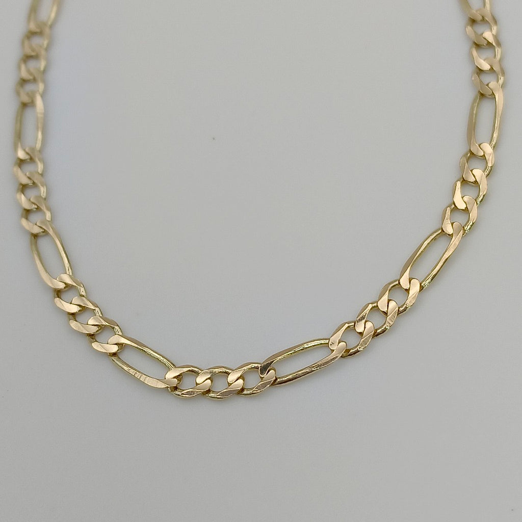 PULSERAS 3X1 ORO 14K 18 CM 2.6 GR (NUEVO)