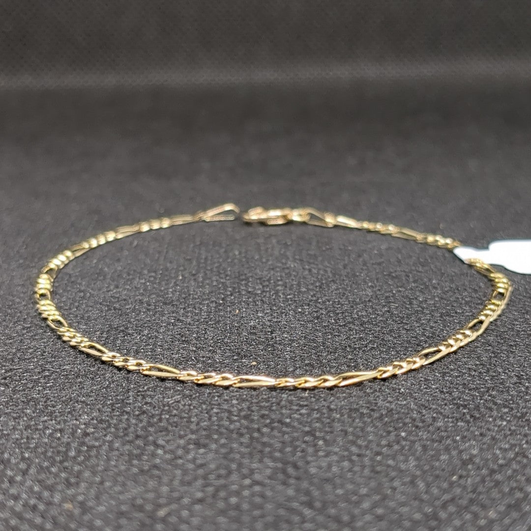PULSERAS 3X1 ORO 14K 21 CM 2.1 GR (NUEVO)