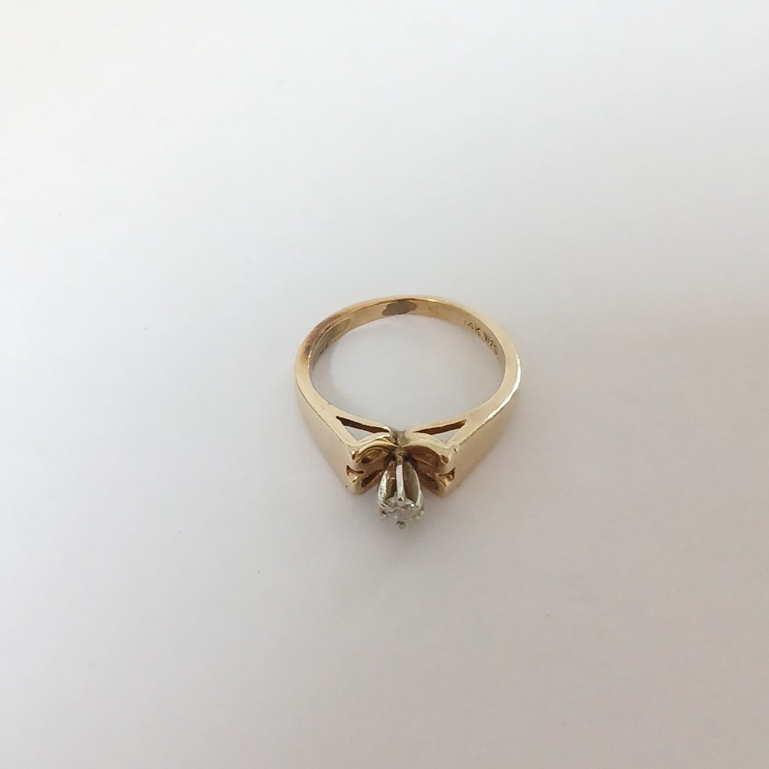 ANILLO ORO 14 K 3,70 GRMS (SEMINUEVO)