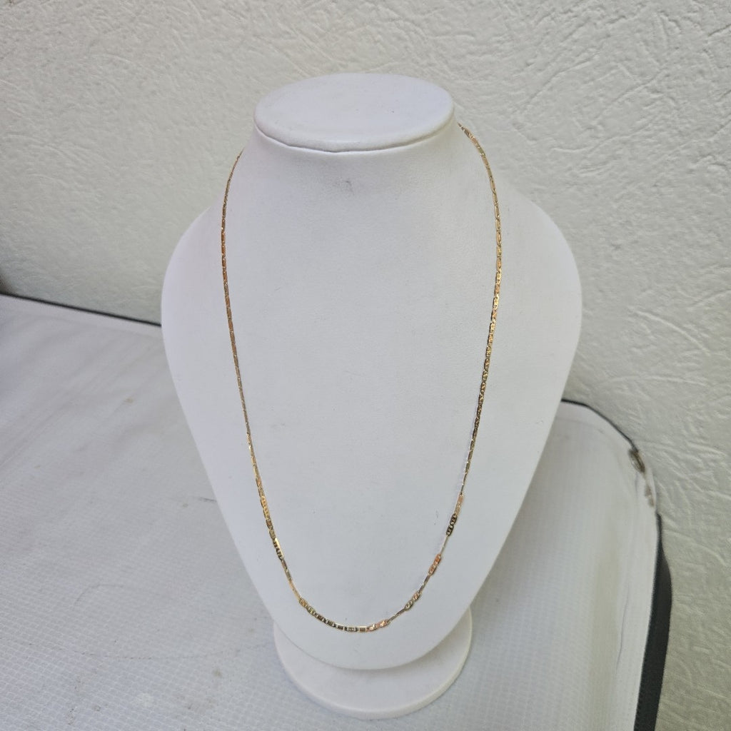 CADENA ORO COMBINADO 14 K 3.5 GRMS (SEMINUEVO)