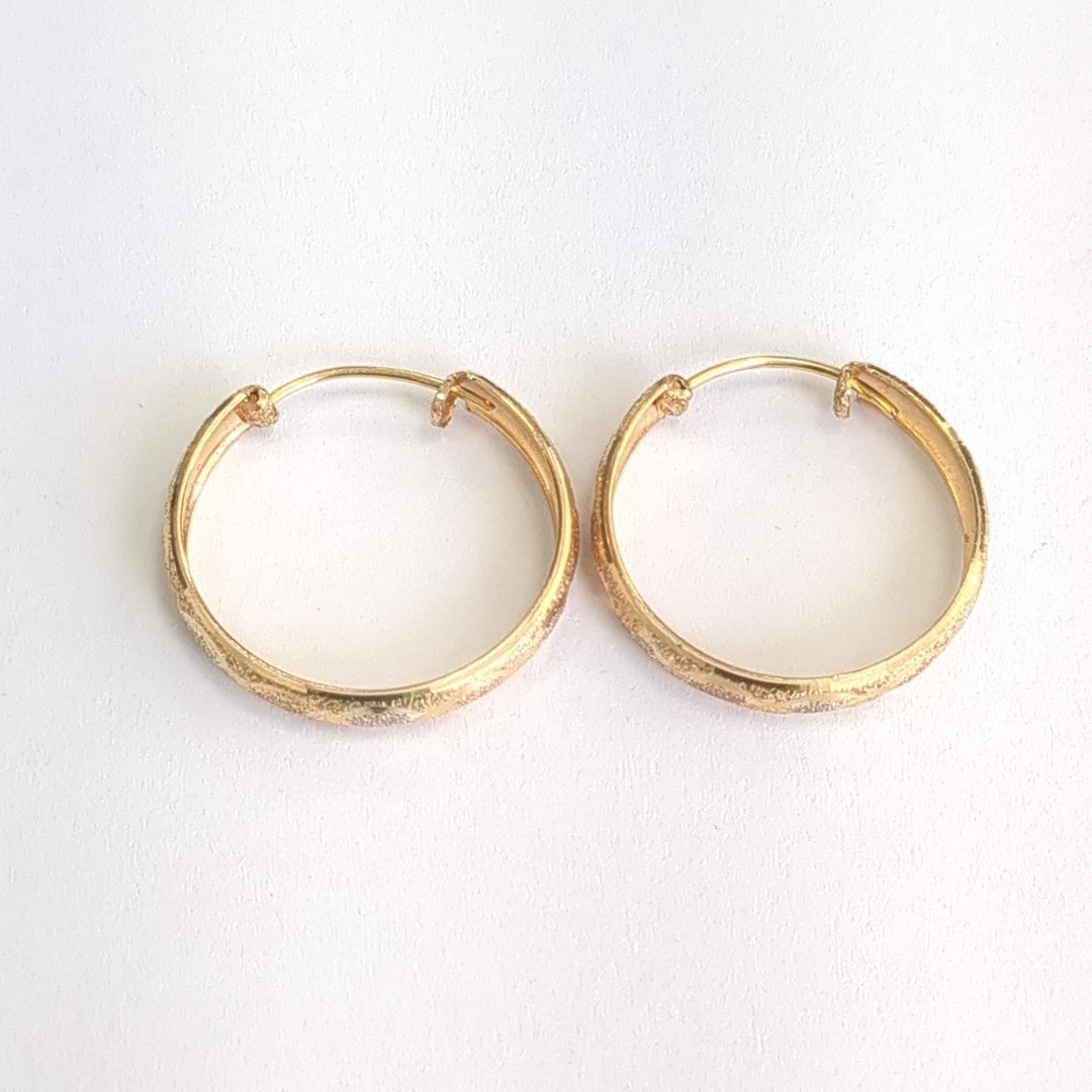 ARRACADAS PAR ORO 14 K 4,10 GRMS (SEMINUEVO)